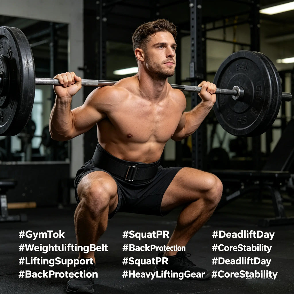 Premium Durable Weight Training Gear Workout Fitness Belt – Built for Heavy Squats & Deadlifts (Viral Design Enhances Lifts)