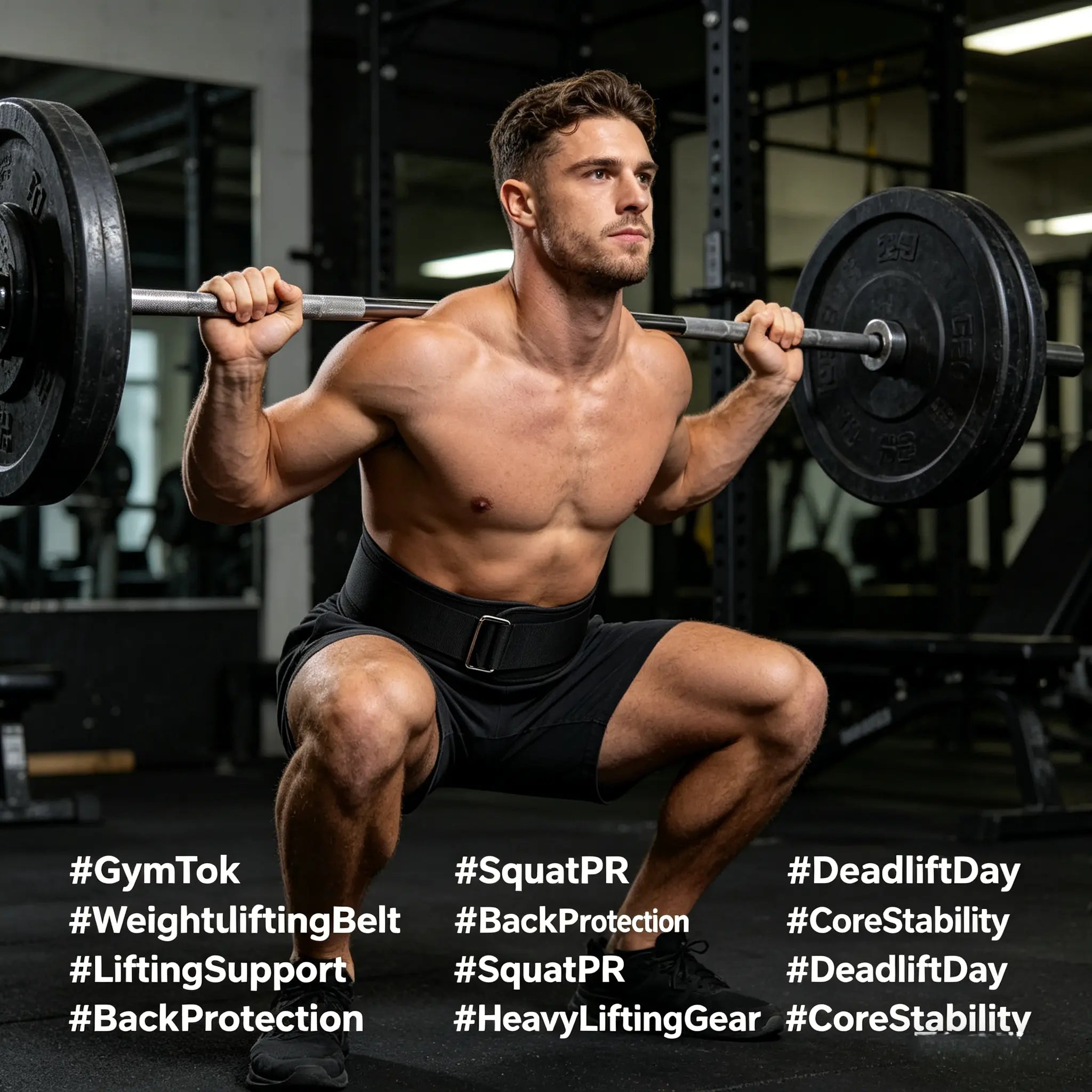 Premium Durable Weight Training Gear Workout Fitness Belt – Built for Heavy Squats & Deadlifts (Viral Design Enhances Lifts)
