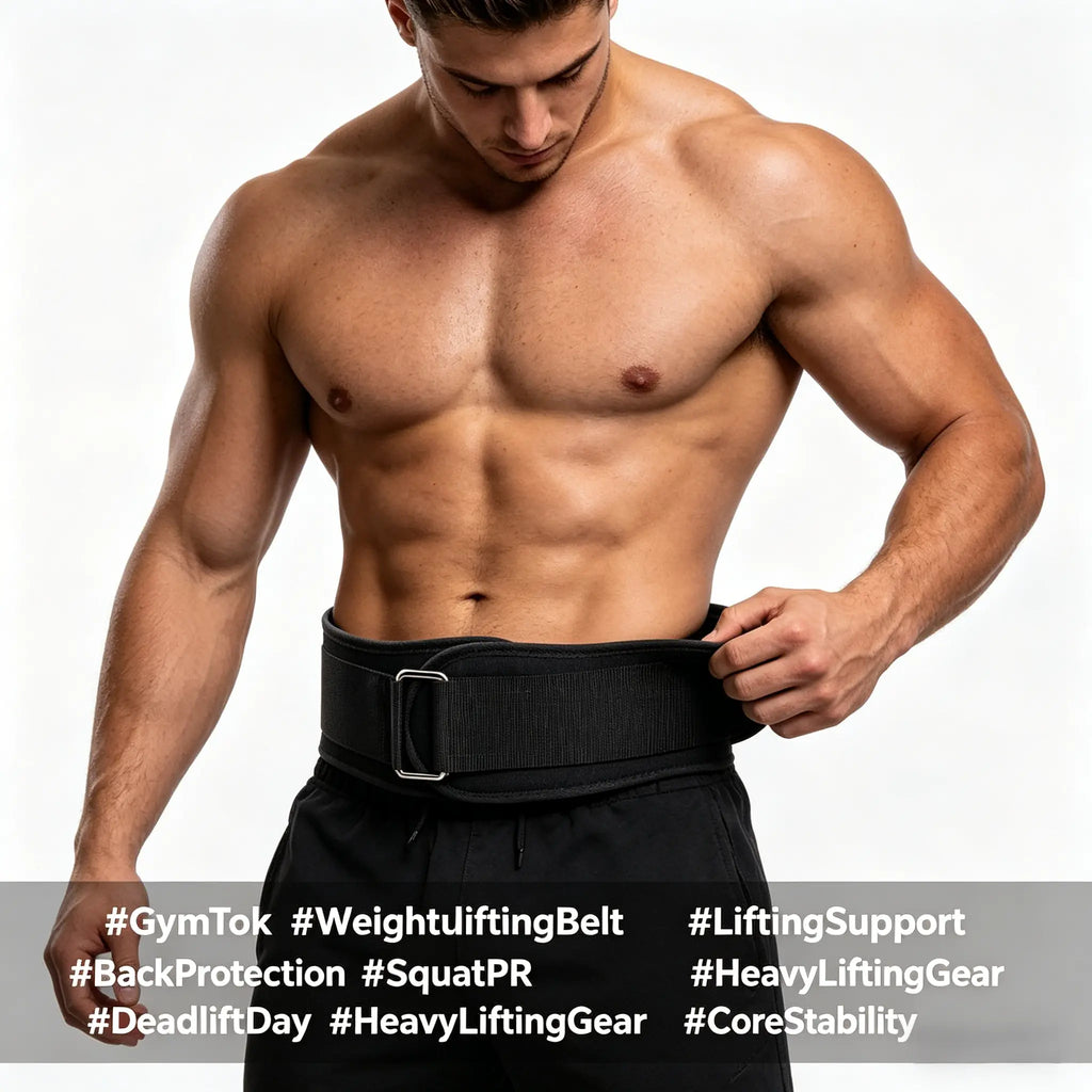 Premium Durable Weight Training Gear Workout Fitness Belt – Built for Heavy Squats & Deadlifts (Viral Design Enhances Lifts)