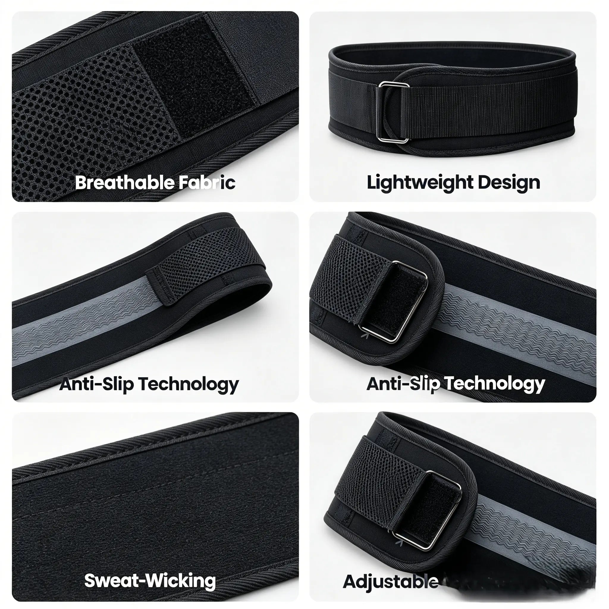 Premium Durable Weight Training Gear Workout Fitness Belt – Built for Heavy Squats & Deadlifts (Viral Design Enhances Lifts)